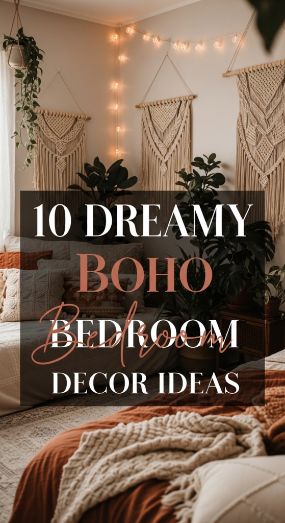 Dreamy Boho Bedroom Decor Ideas