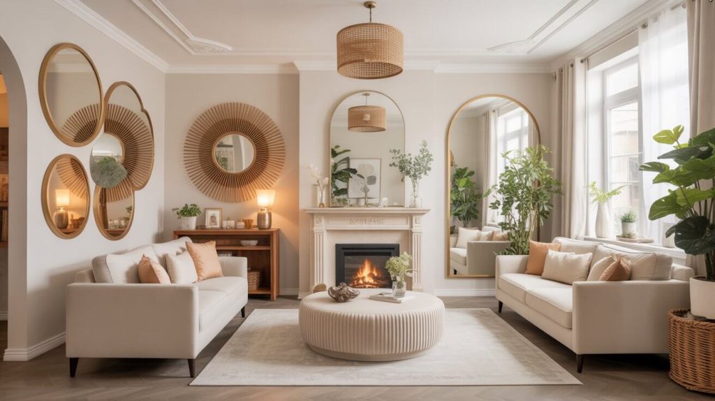 20 Mirror Wall Decor Ideas to Elevate Your Living Room
