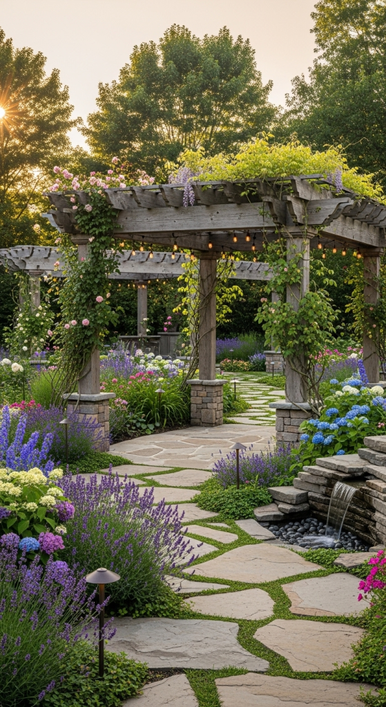 Blend Your Pergola Into The Landscape