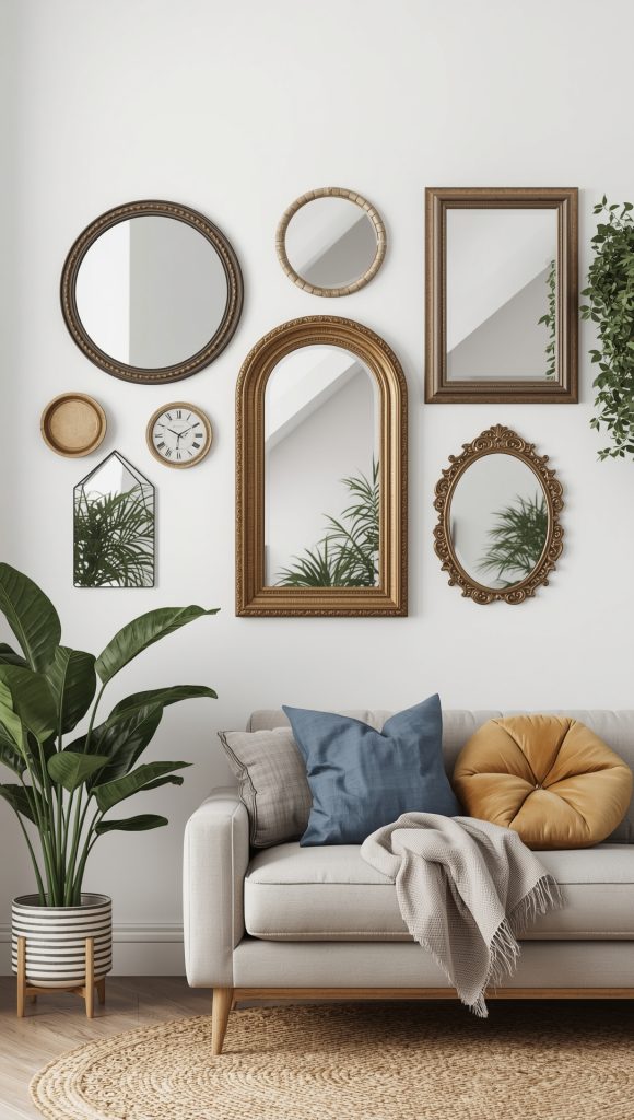 Create A Mirror Gallery Wall