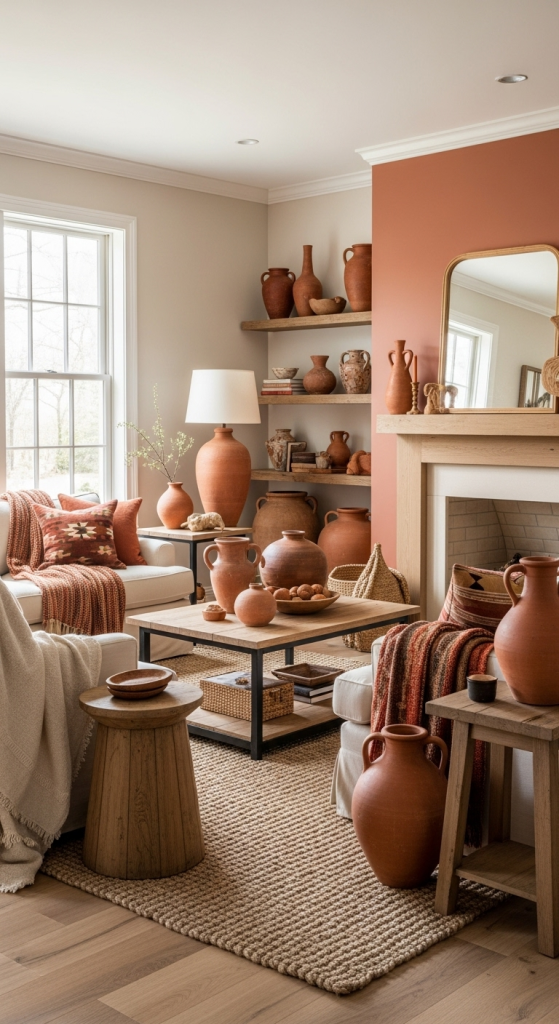 Earthy Terracotta Touches