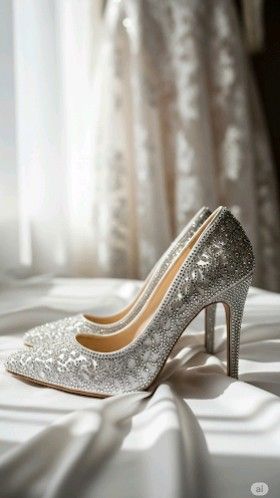 Feather-Trimmed Shoes