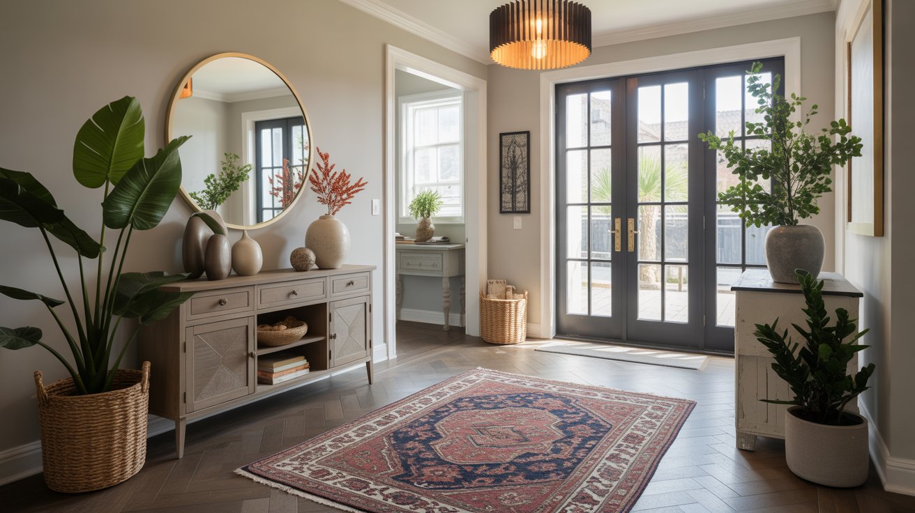 Foyer Styling Tips Make Your Entryway Shine