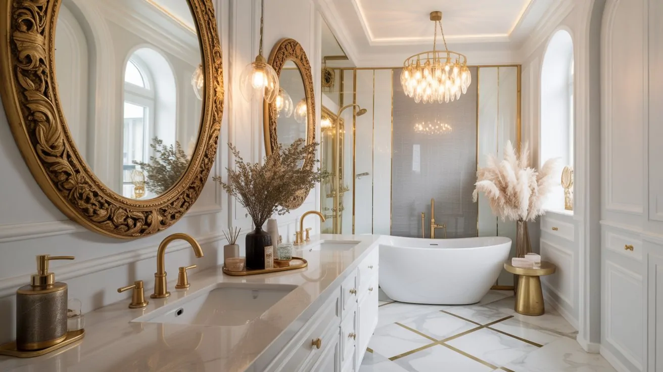 Gold Bathroom Decor Ideas