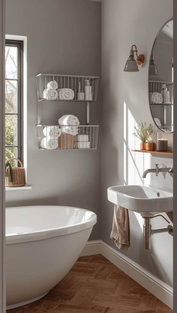 Hang Baskets On The Wall