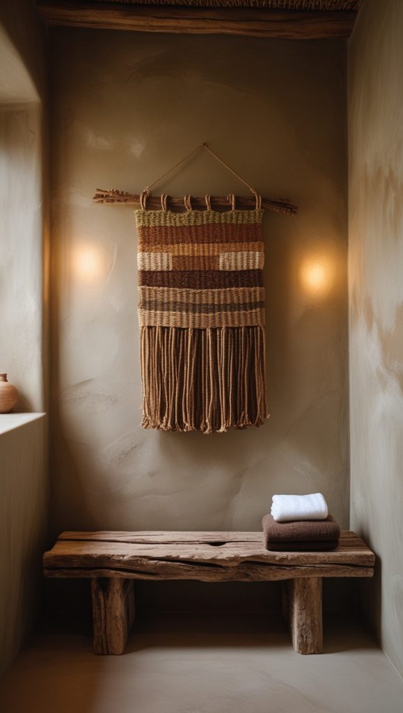 Hang Woven Or Textured Wall Decor