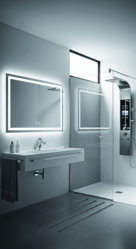 High-Tech Smart Bathroom