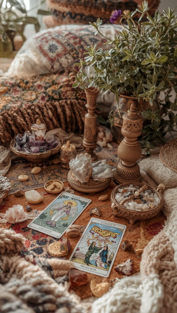 Incorporate Crystals & Spiritual Decor