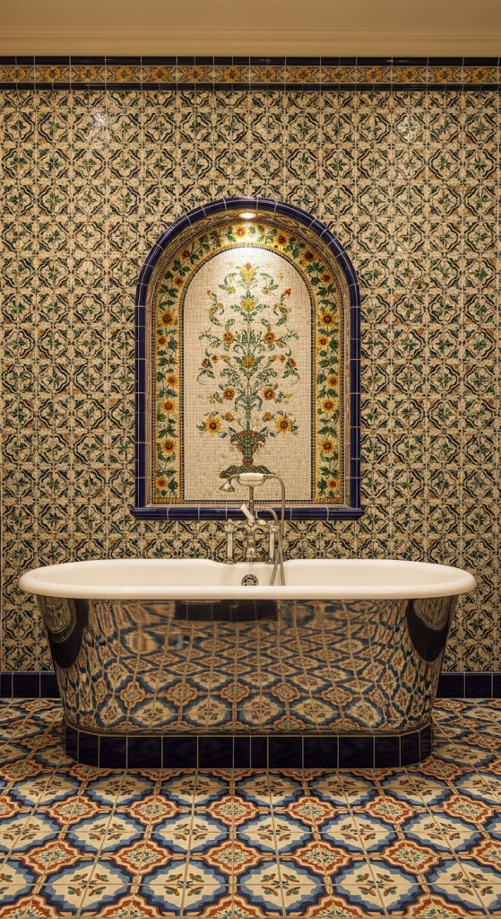 Incorporate Decorative Spanish Tiles