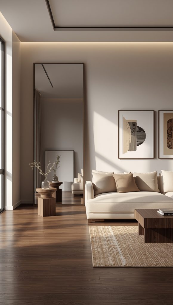 Oversized Floor Mirror For Drama