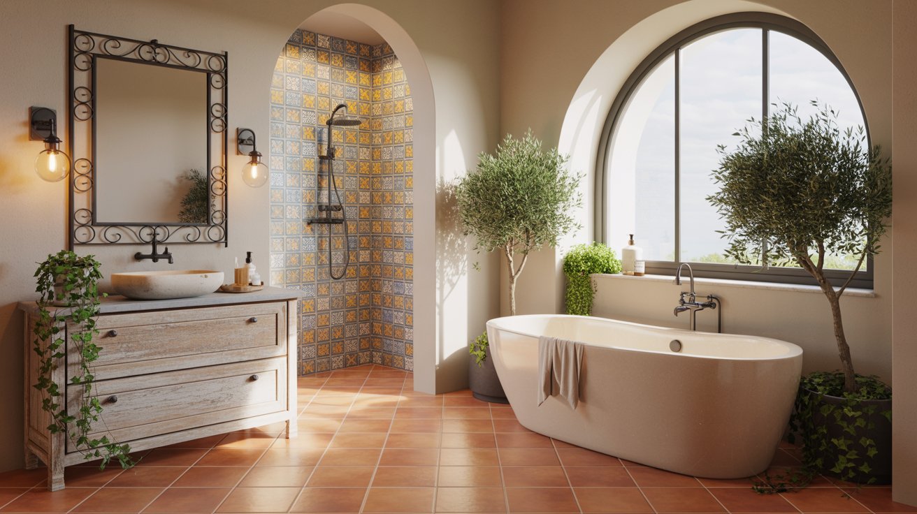 Spanish Bathroom Ideas