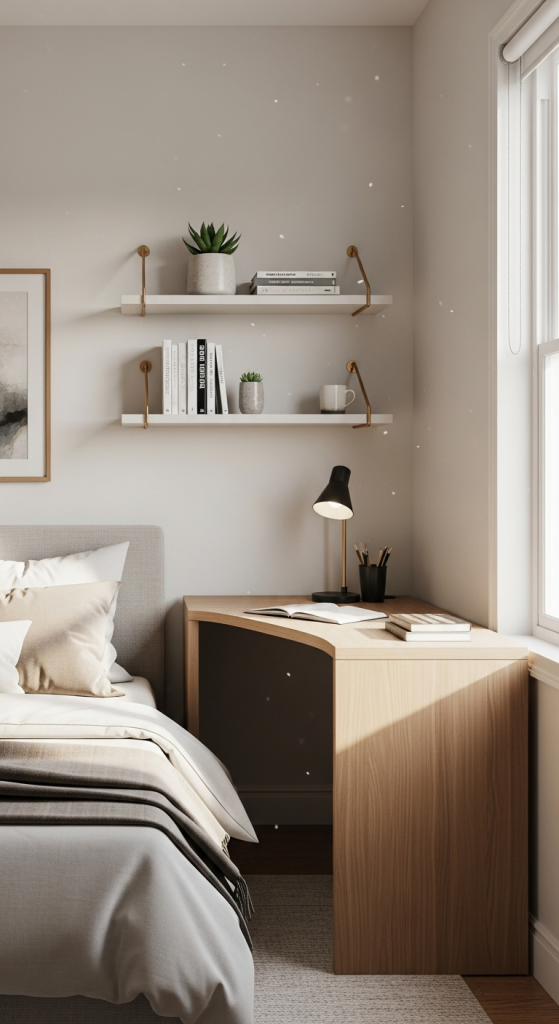 Use A Corner Desk To Maximize Space