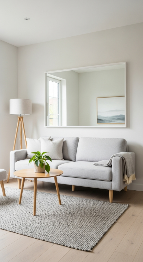 Using Mirrors To Create The Illusion Of Space