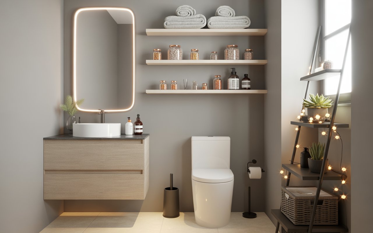 What Types of Bathroom Shelving Are Best for Small Spaces