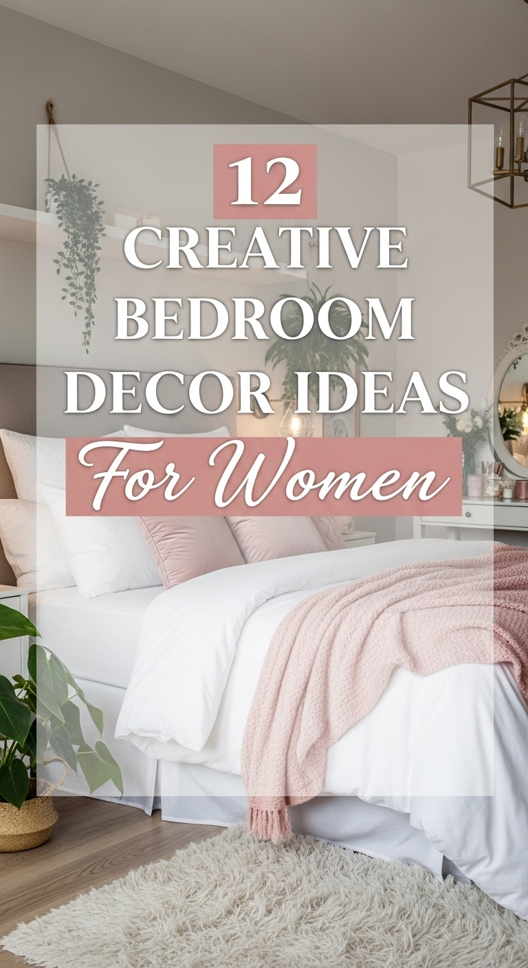 Creative Bedroom Decor Ideas For Women