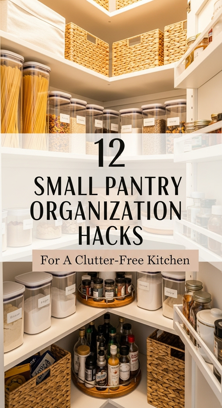 Small Pantry Organization Hacks for a Clutter-Free Kitchen
