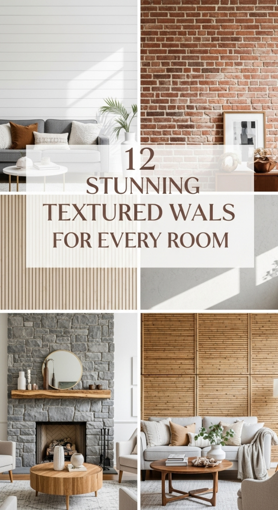 Stunning Textured Wall Ideas For Every Room