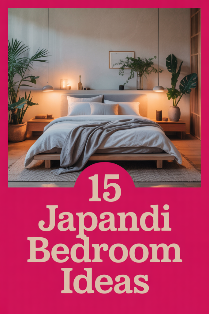 Japandi Bedroom Ideas