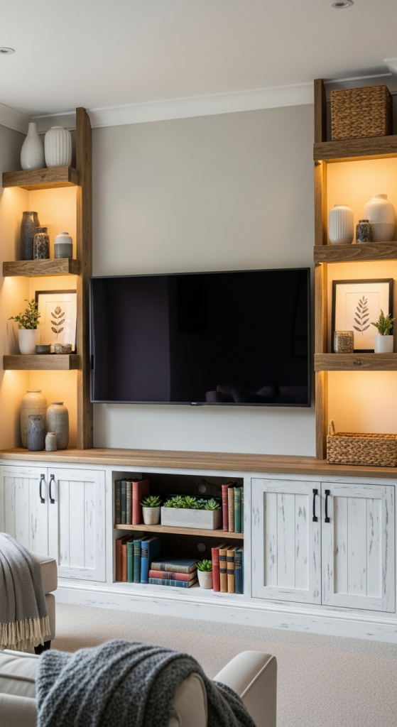 Add A Built-In Entertainment Unit