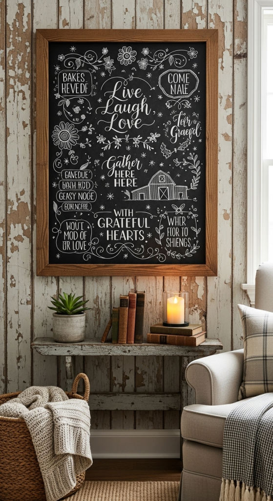 Chalkboard Or Whiteboard Art