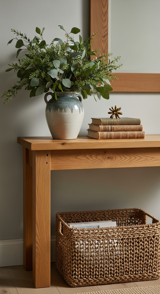 Classic Wooden Console Table