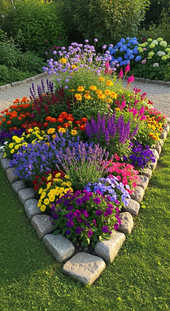 Corner Flower Beds