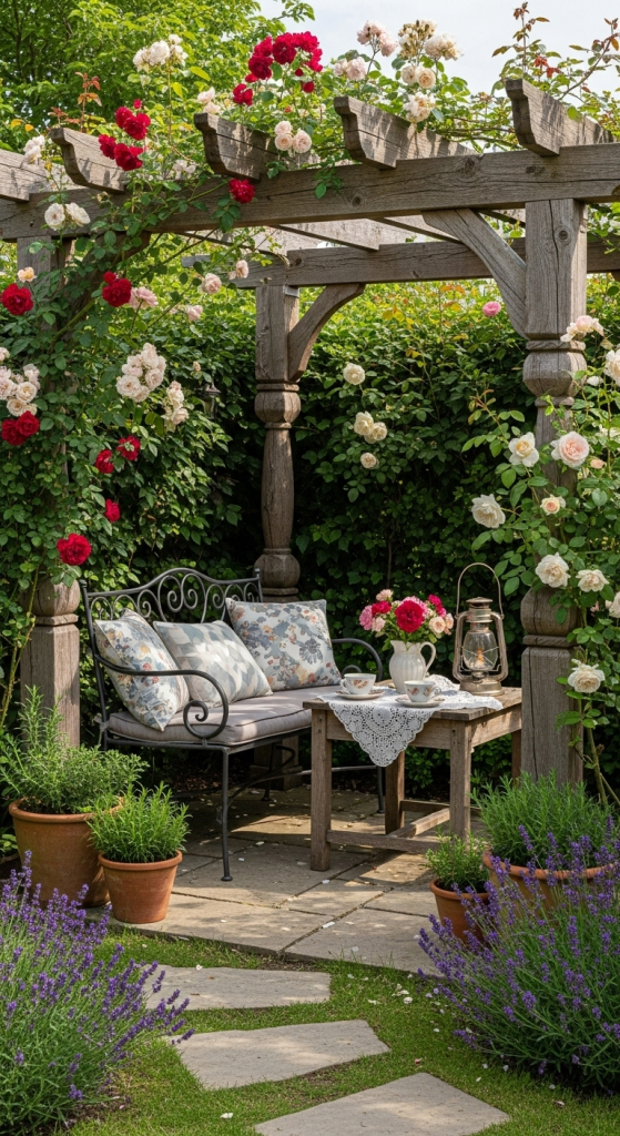 Corner Pergola Or Arbor