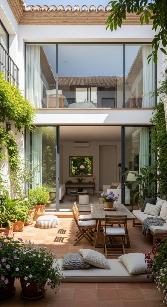 Courtyard And Indoor-Outdoor Living