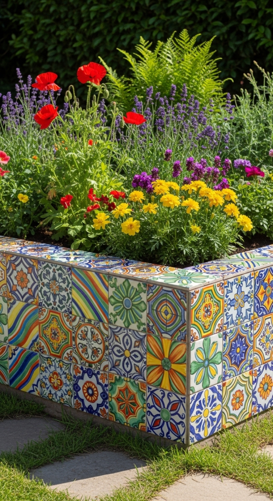 Decorative Tiles Or Mosaic Borders