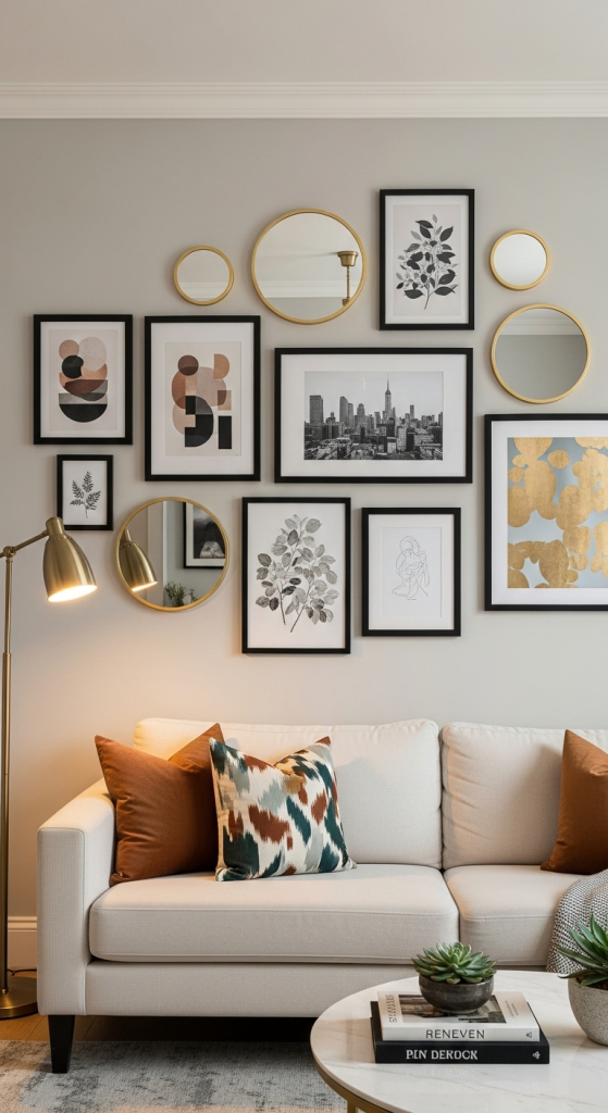 Eclectic Mix Of Shapes And Sizes