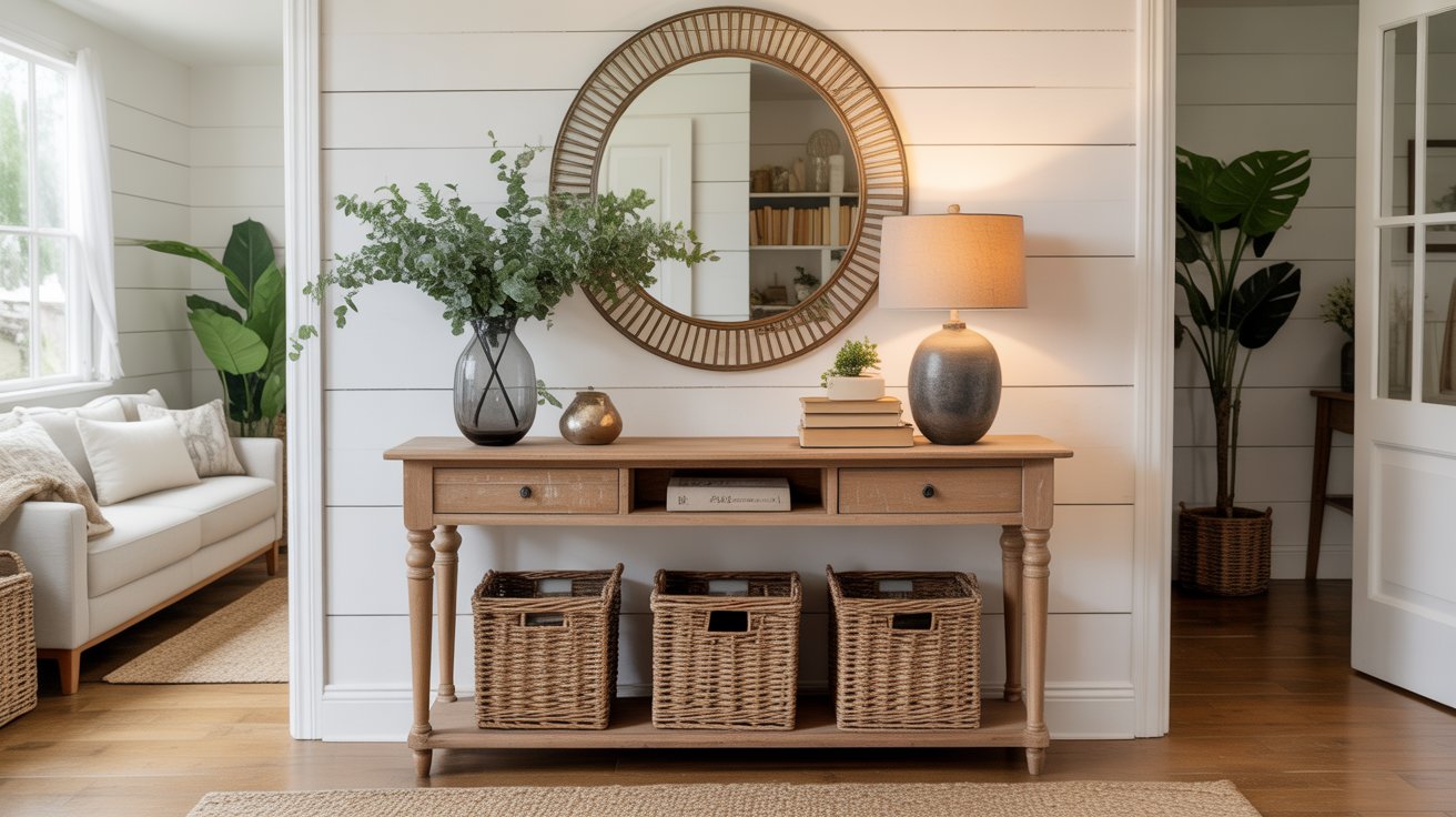 Entryway Console Table Ideas