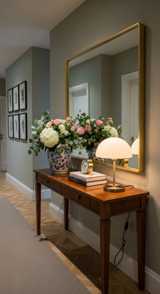 Functional Mirrors In Entryways And Hallways