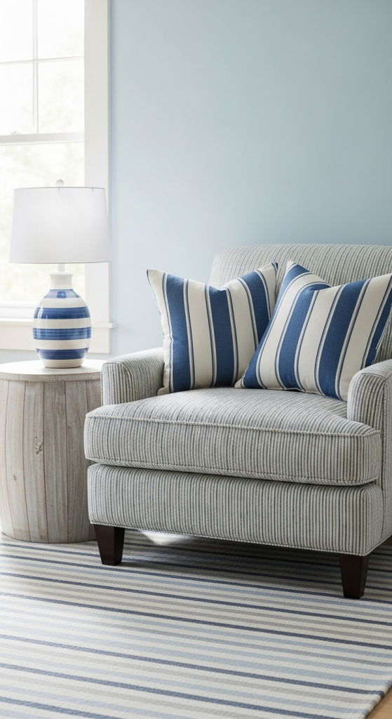 Incorporate Nautical Stripes