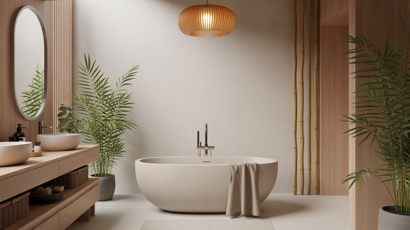 Japandi Bathroom Design Ideas