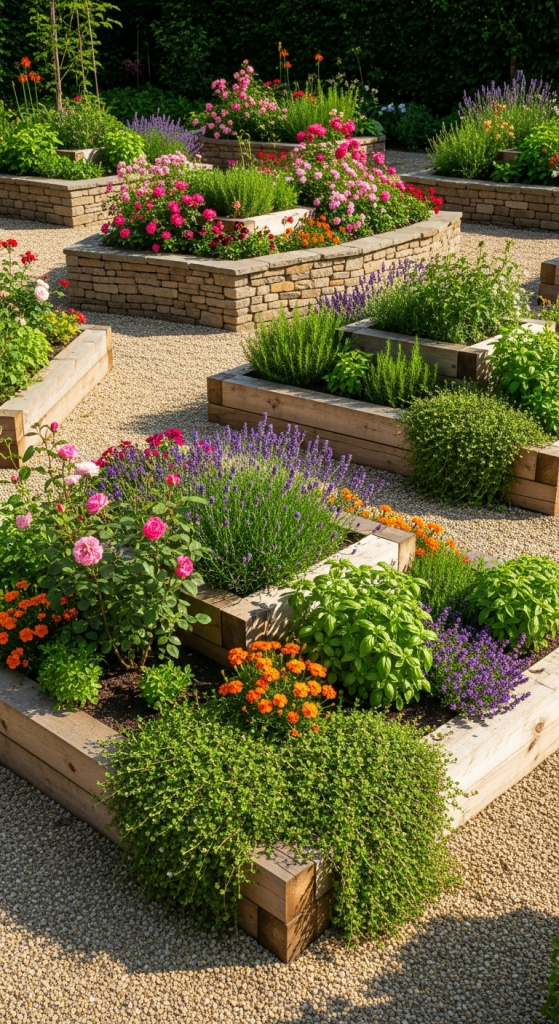 Layered Or Multi-Level Borders