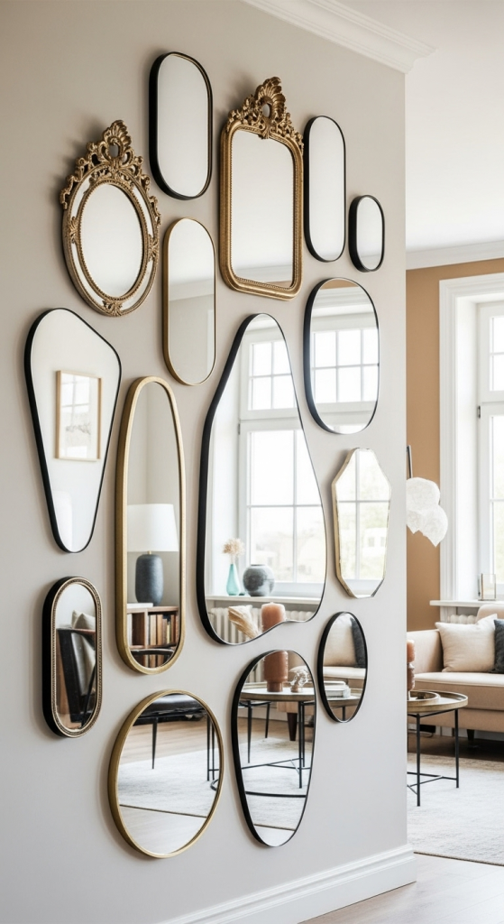 Layering Mirrors For Artistic Impact