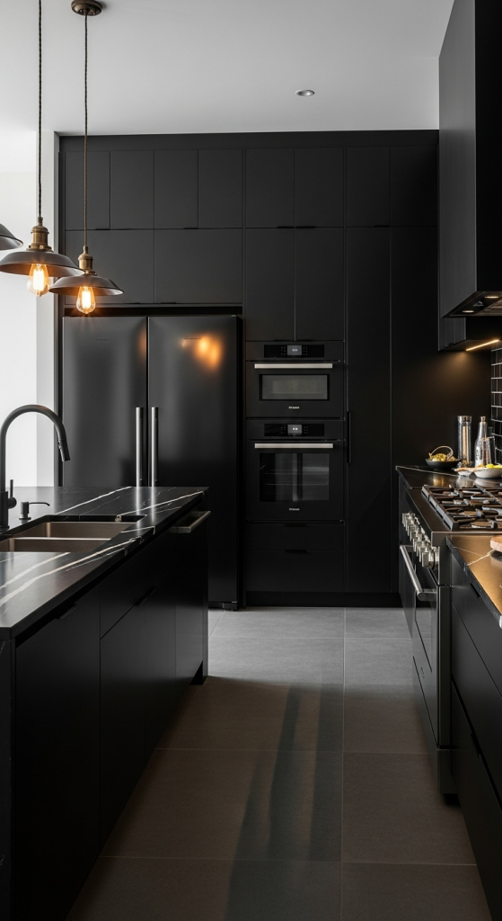 Matte Black Appliances