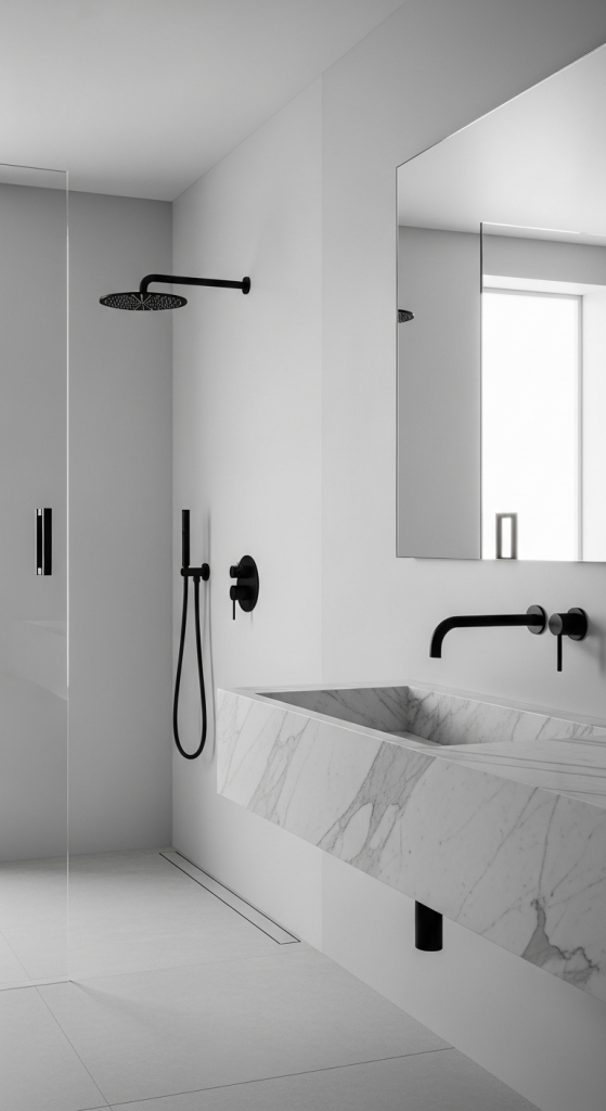 Matte Black Fixtures