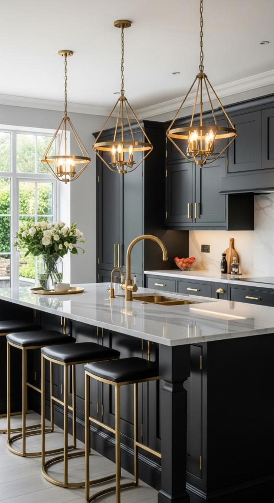 Metallic Accents For Luxury