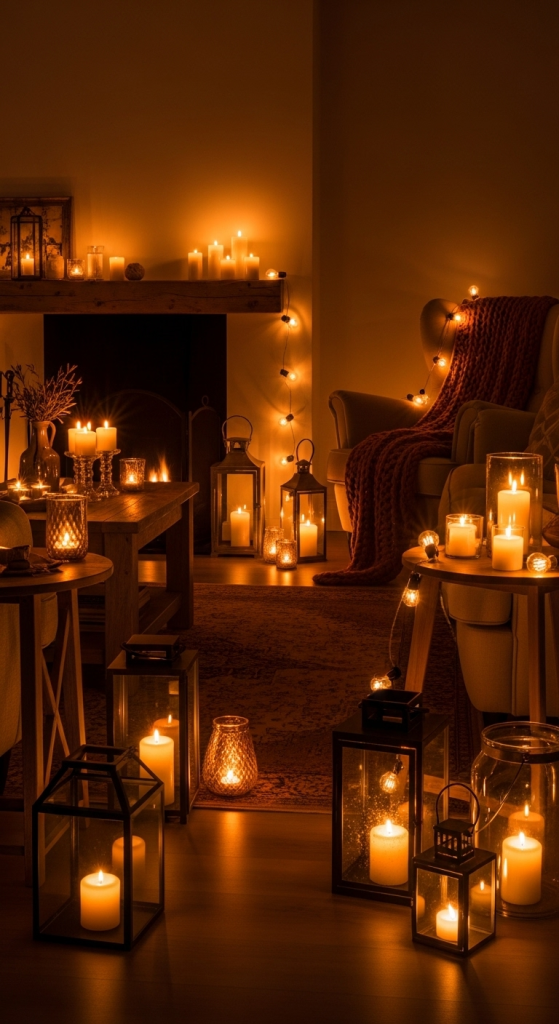 Moody Yet Inviting Lighting