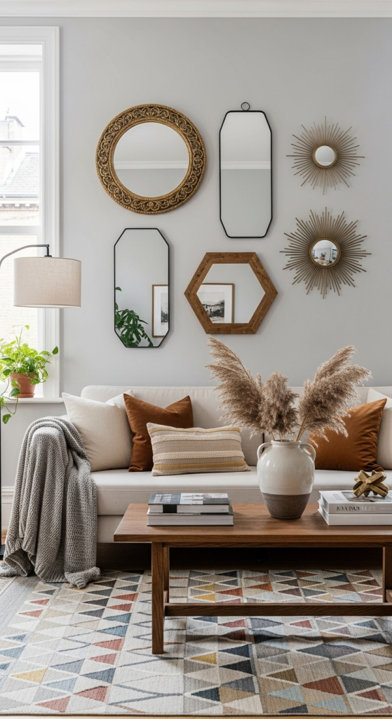 Playing With Mirror Shapes And Frames