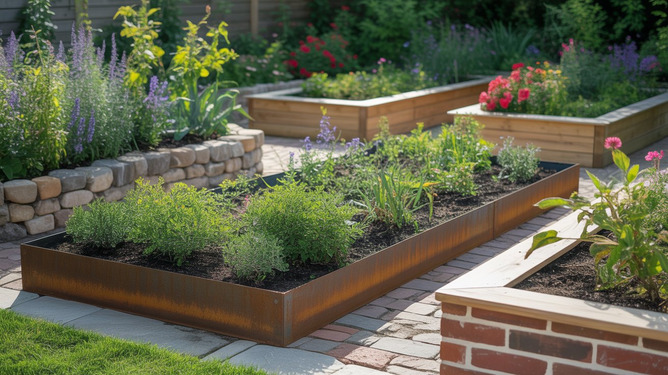 Raised Bed Edging Ideas to Upgrade Your Garden