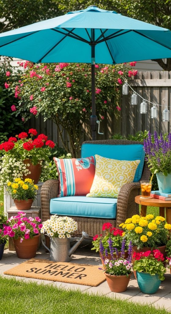 Seasonal Styling With Cushions And Plants