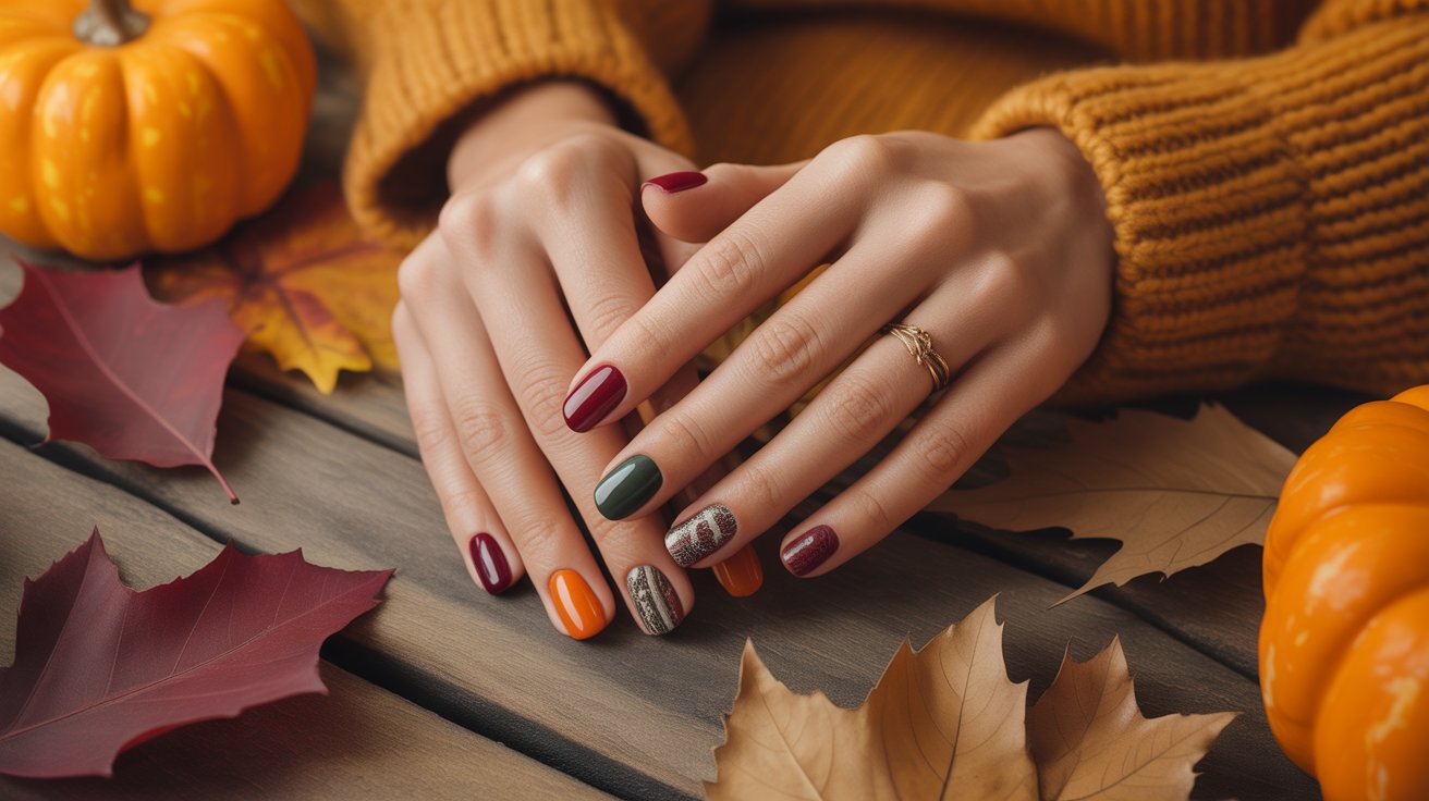 September Nails Design Fall Trends