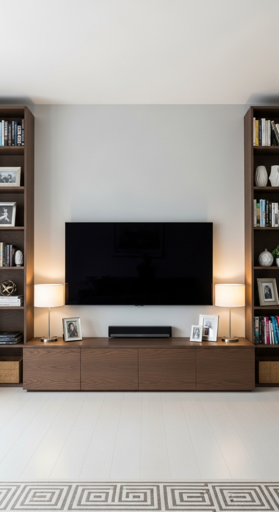 Symmetrical Arrangement With Furniture