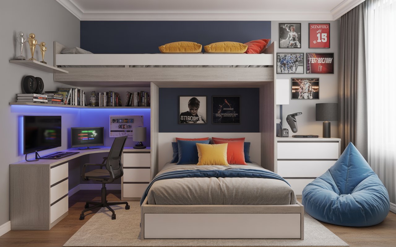 Teen Boy Bedroom Ideas for a Stylish and Functional Space