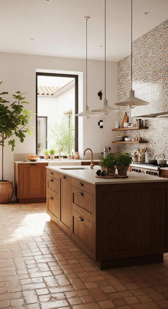 Terracotta And Tile Accents