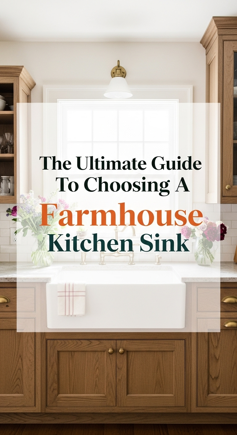 Ultimate Guide to Choosing a Farmhouse Kitchen Sink