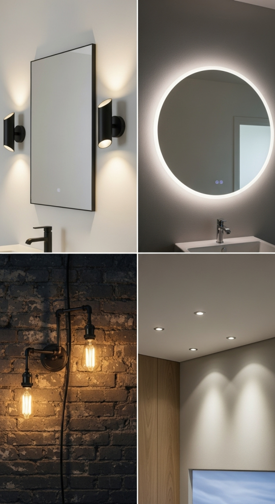 Trending Bathroom Lighting Designs