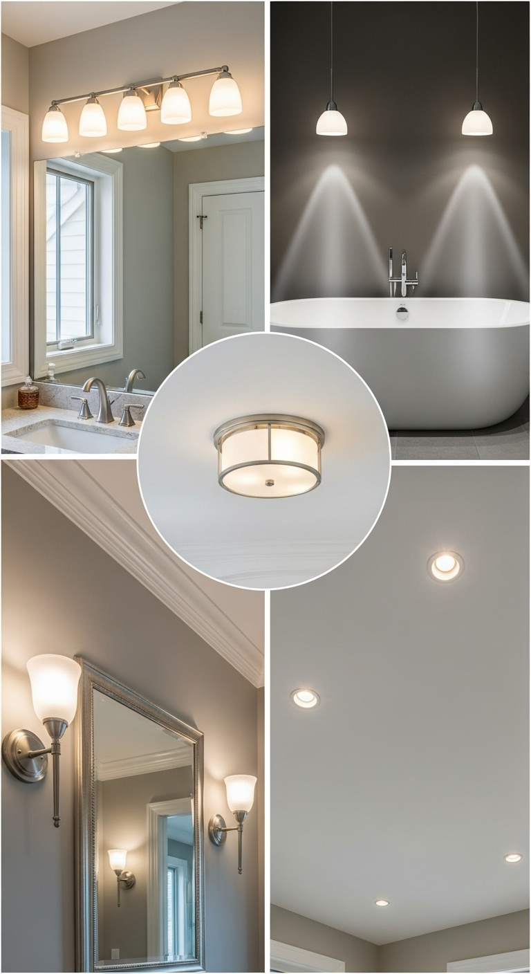 Complete Guide to Choosing Bathroom Light Fixtures